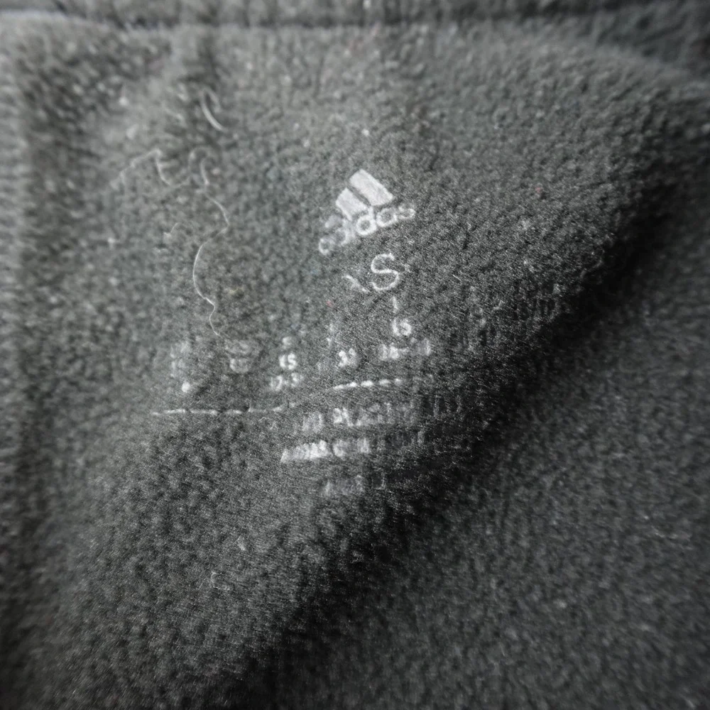 Adidas Pants Mens XS Black Track Warm Up Drawstring Jogger Sweatpants Gym Train‎